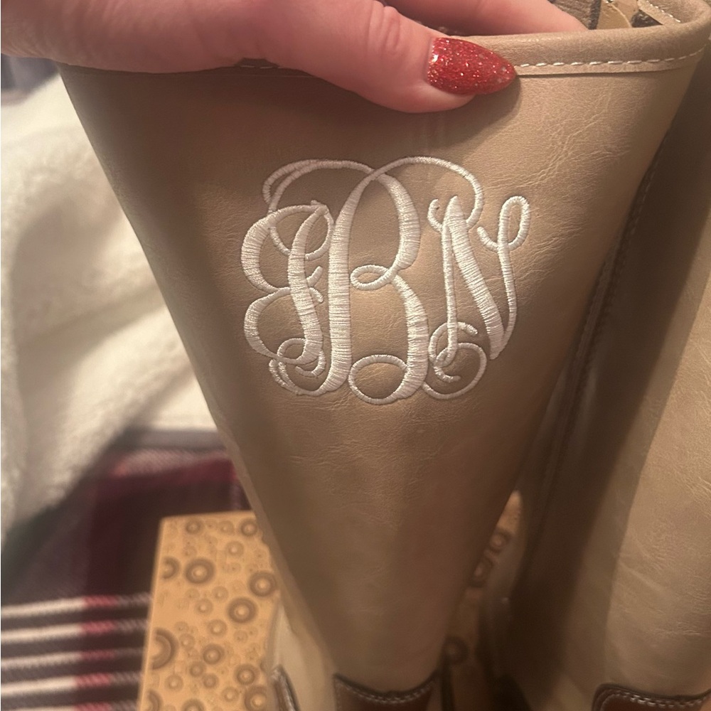 Avanti Tan Winter & Rain Boots